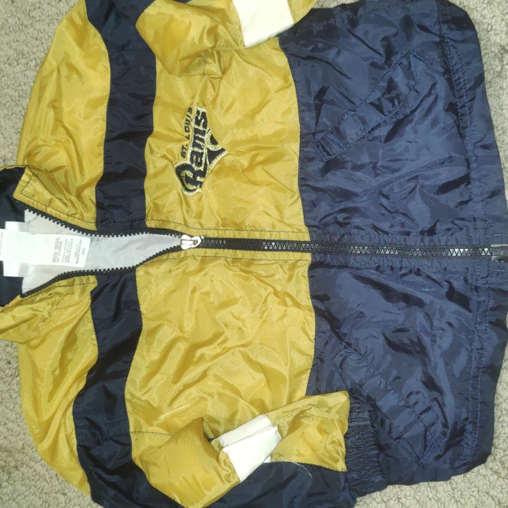 Saint Louis Rams Nylon Jacket/Pants 2 pc